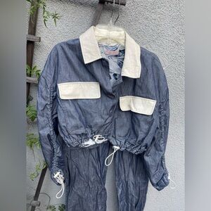 DROMe Italy Denim Jacket + Pants set